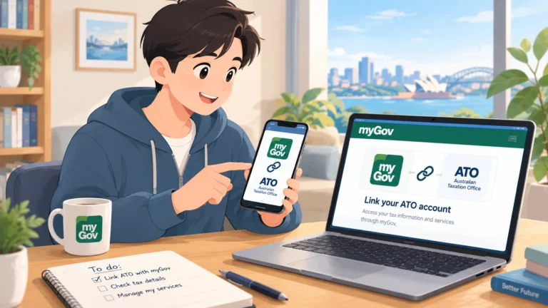 怎么把ATO关联进myGov？验证材料、linking code怎么拿、关联后能查到什么
