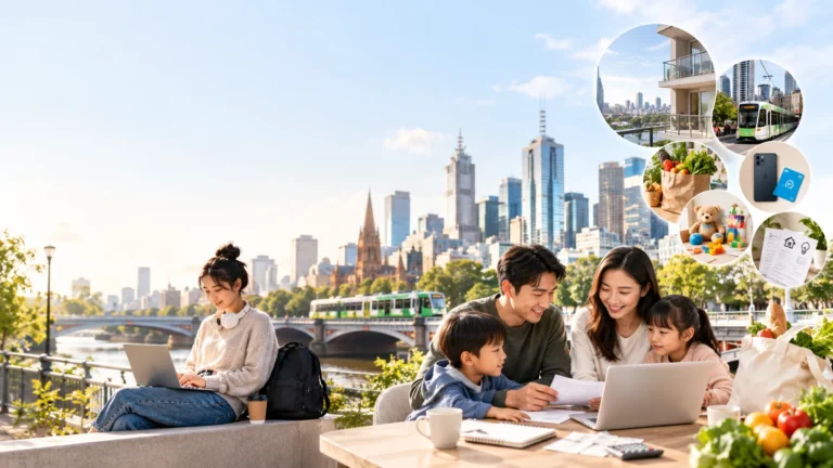 澳洲生活要准备多少钱？不同签证的资金要求+墨尔本单人/家庭预算参考